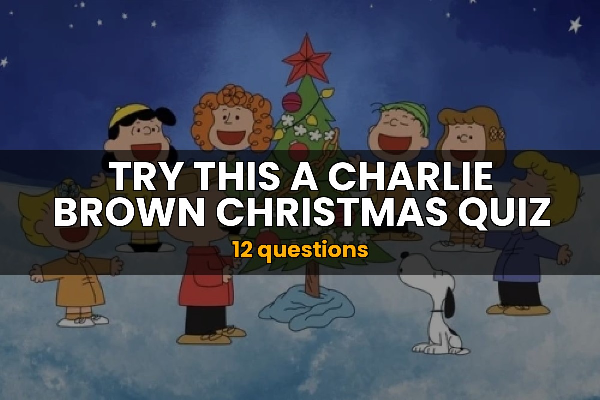 A Charlie Brown Christmas Quiz Christma Trivia