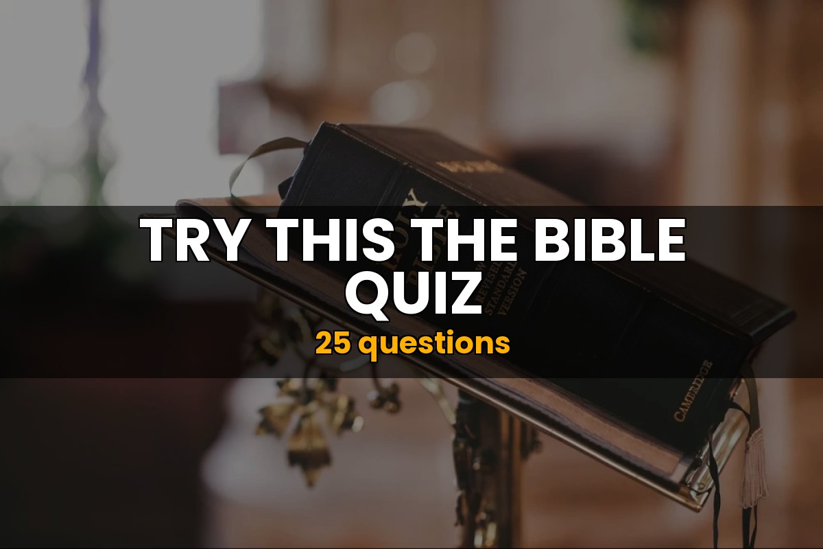 The Bible Quiz Book Trivia