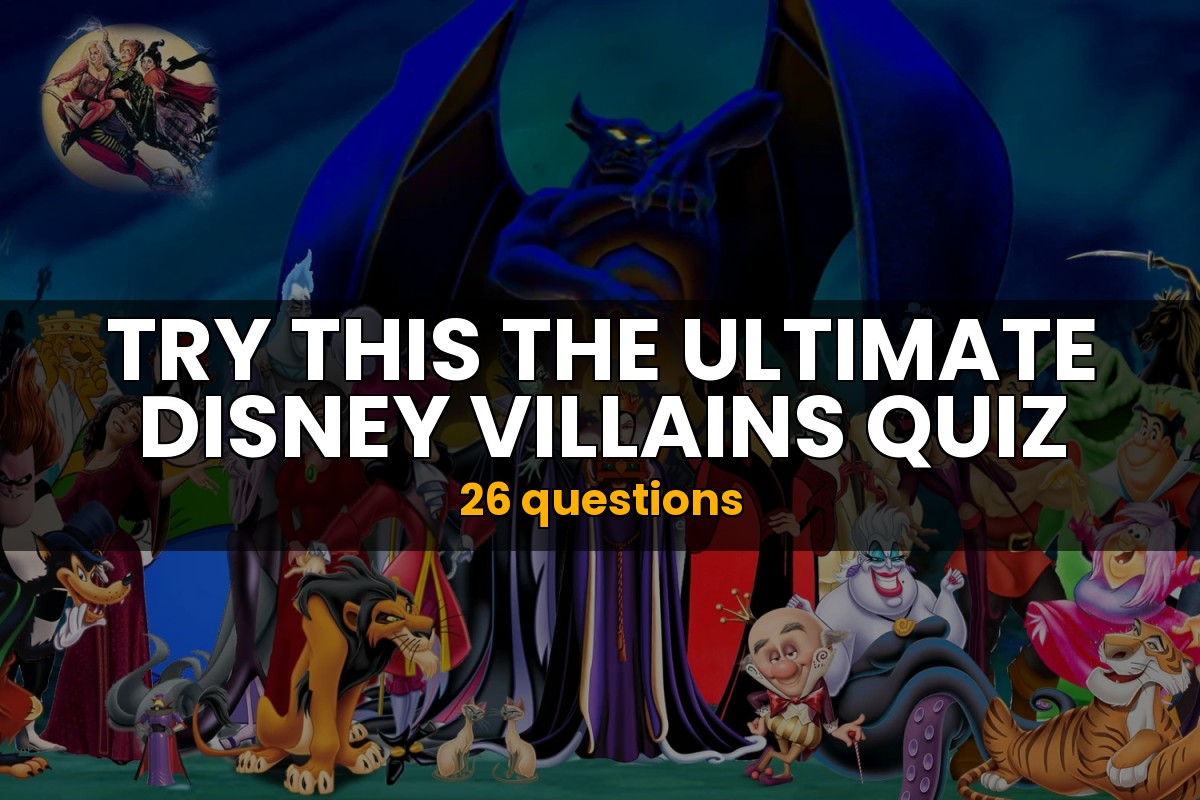 The Ultimate Disney Villains Quiz | Movie Trivia
